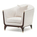 AICO Paris Chic Matching Chair Cremini in Espresso - Furniture Land (Milwaukee, WI)