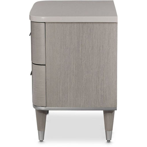 AICO Eclipse Nightstand in Moonlight - Furniture Land (Milwaukee, WI)