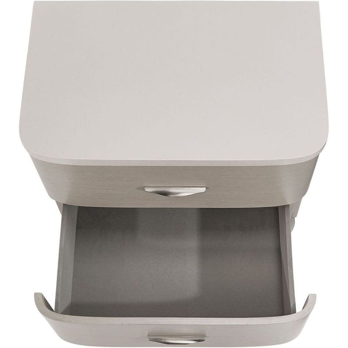 AICO Eclipse Nightstand in Moonlight - Furniture Land (Milwaukee, WI)