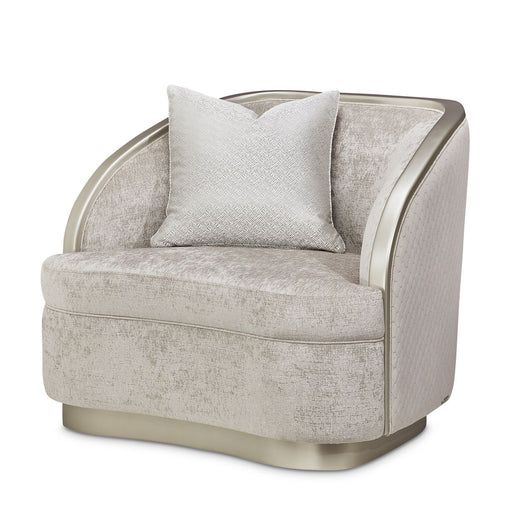 AICO Lanna Matching Chair in Storm Silver Mist - Furniture Land (Milwaukee, WI)