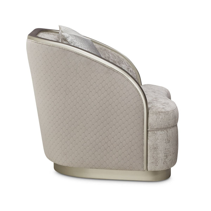 AICO Lanna Matching Chair in Storm Silver Mist - Furniture Land (Milwaukee, WI)