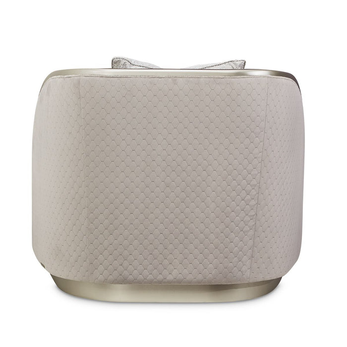 AICO Lanna Matching Chair in Storm Silver Mist - Furniture Land (Milwaukee, WI)