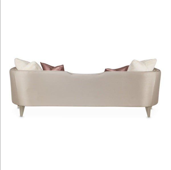 AICO Furniture Linea Sofa in Silver Mist - Furniture Land (Milwaukee, WI)