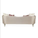 AICO Furniture Linea Sofa in Silver Mist - Furniture Land (Milwaukee, WI)
