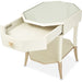 AICO La Rachelle Octagonal End Table w/ Drawer in Medium Champagne - Furniture Land (Milwaukee, WI)