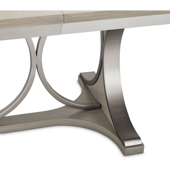AICO Eclipse Oval Dining Table in Moonlight - Furniture Land (Milwaukee, WI)