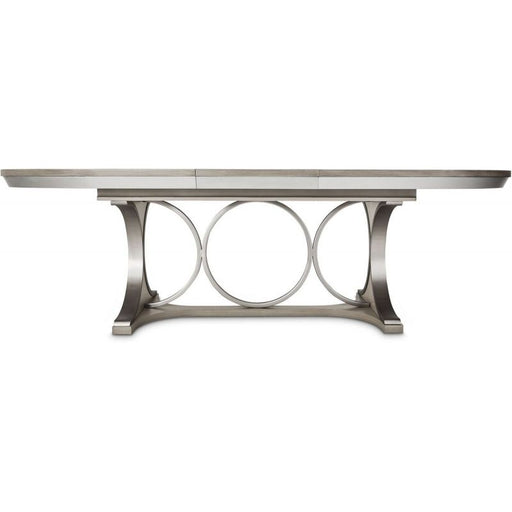AICO Eclipse Oval Dining Table in Moonlight - Furniture Land (Milwaukee, WI)
