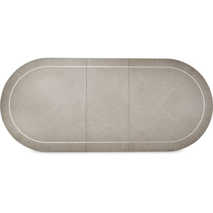 AICO Eclipse Oval Dining Table in Moonlight - Furniture Land (Milwaukee, WI)
