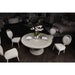 AICO Eclipse Round Dining Table in Moonlight - Furniture Land (Milwaukee, WI)