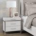 AICO Marquee Nightstand in Cloud White - Furniture Land (Milwaukee, WI)