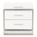 AICO Marquee Nightstand in Cloud White - Furniture Land (Milwaukee, WI)
