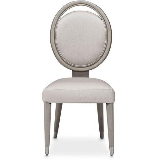 AICO Eclipse Side Chair (Set of 2) in Moonlight - Furniture Land (Milwaukee, WI)