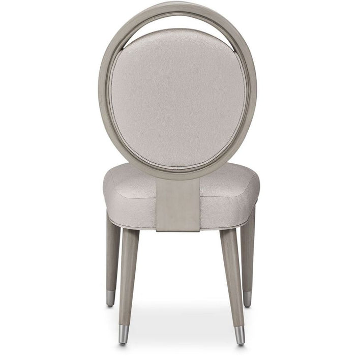 AICO Eclipse Side Chair (Set of 2) in Moonlight - Furniture Land (Milwaukee, WI)