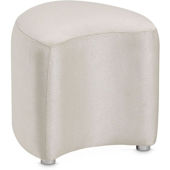 AICO Eclipse Vanity Stool in Moonlight - Furniture Land (Milwaukee, WI)