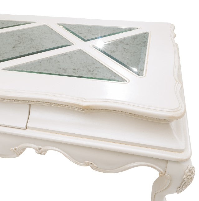 AICO Lavelle Rectangular Cocktail Table in Classic Pearl - Furniture Land (Milwaukee, WI)