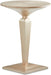 AICO Malibu Crest Round Pedestal Tea Table in Chardannoy - Furniture Land (Milwaukee, WI)