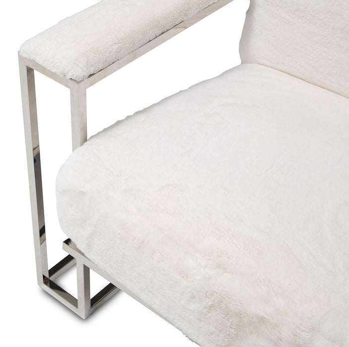 Aico Furniture Trance Chair in White - Furniture Land (Milwaukee, WI)