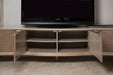 AICO Malibu Crest TV Console in Blush - Furniture Land (Milwaukee, WI)