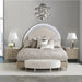 AICO Eclipse Cal King Upholstered Bed in Moonlight - Furniture Land (Milwaukee, WI)