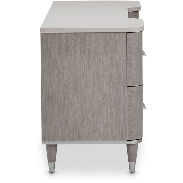 AICO Eclipse Vanity/Writing Desk in Moonlight - Furniture Land (Milwaukee, WI)