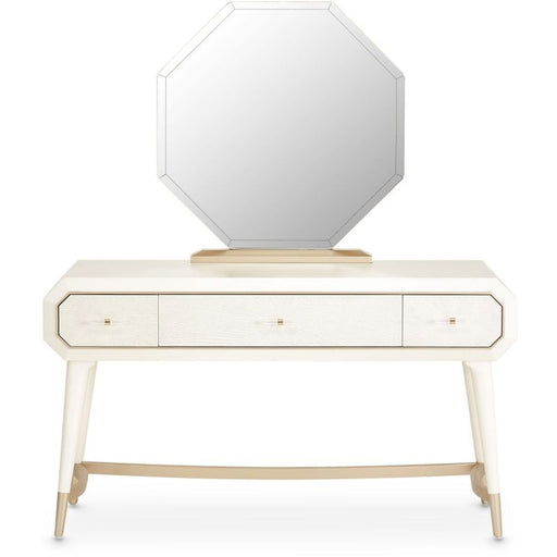 AICO La Rachelle Vanity Mirror in Medium Champagne - Furniture Land (Milwaukee, WI)