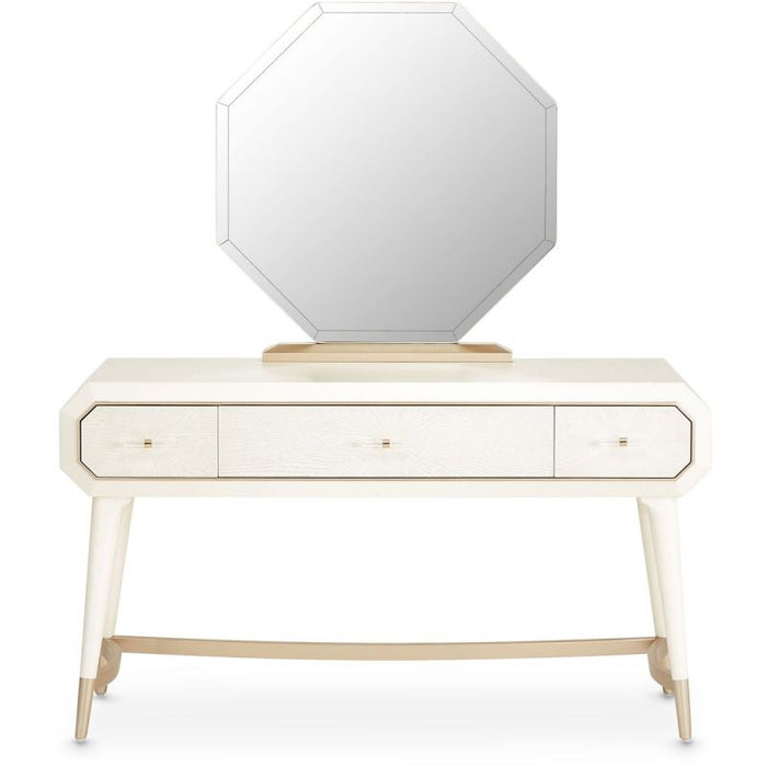 AICO La Rachelle Vanity Mirror in Medium Champagne - Furniture Land (Milwaukee, WI)