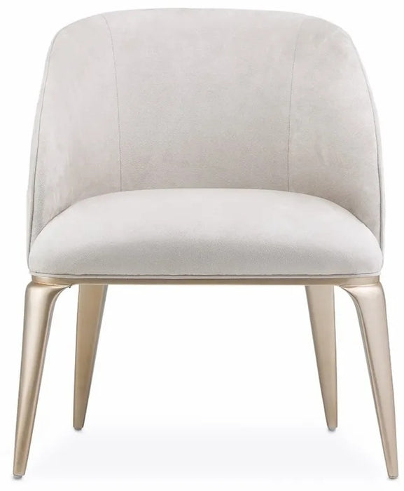AICO Malibu Crest Vanity Chair in Chardonnay - Furniture Land (Milwaukee, WI)