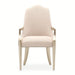 AICO Malibu Crest Arm Chair in Chardonnay (Set of 2) - Furniture Land (Milwaukee, WI)