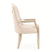 AICO Malibu Crest Arm Chair in Chardonnay (Set of 2) - Furniture Land (Milwaukee, WI)